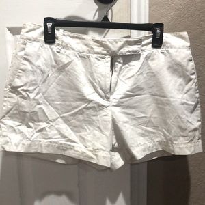 Ann Taylor Loft White Shorts